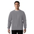 thumbnail image 5 of Gildan Men’s Heavy Blend Crewneck Fleece Pullover Sweatshirt, Graphite Heather, 4 Pack, S, 5 of 5