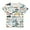 Multicolor, variant on Sakmal Clothes For Children Cute Crew Neck Graphic 3-14y Short Sleeve Vacation Outfits For Kids