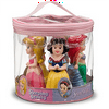 Disney Parks Princess Bath Pool Squeak Toys Set Including Ariel, Belle, Aurora, Cinderella, and Snow White
