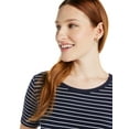 thumbnail image 3 of Time and Tru Women's Ruched Knit Dress with Short Sleeves, Sizes XS-XXXL, 3 of 3