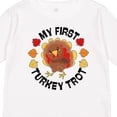 thumbnail image 4 of Inktastic My First Turkey Trot Boys or Girls Long Sleeve Toddler T-Shirt, 4 of 5