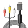 thumbnail image 3 of Audio Video RCA Cable - Game Console Composite Accessories Connection AV Cable for PS1 PS2 PS3, 6FT, 3 of 6