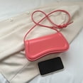 thumbnail image 2 of Bolso bandolera de moda para mujer Bolso simple para axilas para regalo de cumpleaños (rosa) Ehuebsd  Para Estrenar, 2 of 9