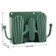 thumbnail image 3 of Caja de almacenamiento Billuyoard Cactus montada en la pared ABS Azul oscuro, 3 of 6
