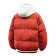 thumbnail image 5 of Winter Jacket Heavy Duty Insulated Hooded Coat For Cold Weather Windproof Water Outdoor Sport Casual, 5 of 5