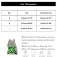thumbnail image 2 of Dog Reflective Harness Vest for Night Walk, Light Up Safety Vest for Small Medium Breed, Adjustable Straps for Secure Fit, Breathable Mesh Fabric, 2 of 6