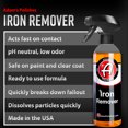 thumbnail image 2 of Adam's Polishes Iron Remover (16oz) - Iron Out Fallout & Stop Rust Remover Spray for Car Detailing - Removes Iron Particles in Auto Paint, Wheels, Motorcycle, RV & Boat - Use Before Clay Bar, Wax or, 2 of 8