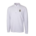thumbnail image 2 of Men's Cutter & Buck White Wichita State Shockers Traverse Stretch Quarter Zip-Pullover Top, 2 of 3