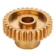 thumbnail image 1 of Accesorio de hardware de robot industrial de engranaje de latón con orificio central de 6 mm de piñón de 30 dientes, 1 of 8