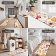 thumbnail image 5 of Colorful Mushroom Watercolor White Pattern Kitchen Rugs Sets Of 3,Kitchen Runner Rugs Non Skid Washable,Decorative Kitchen Floor Mats for Kitchen,Sink,Laundry,17"x30"+ 17"x47" + 17"x59", 5 of 6