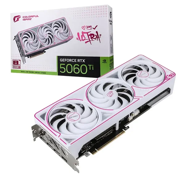 Tarjeta Gráfica Colorida iGame RTX 5060 Ti Ultra con OC de 8 GB