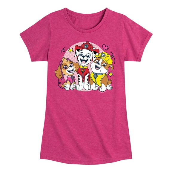 Paw Patrol - Pup Patrol Group - Toddler And Youth Girls Short Sleeve Graphic T-Shirt