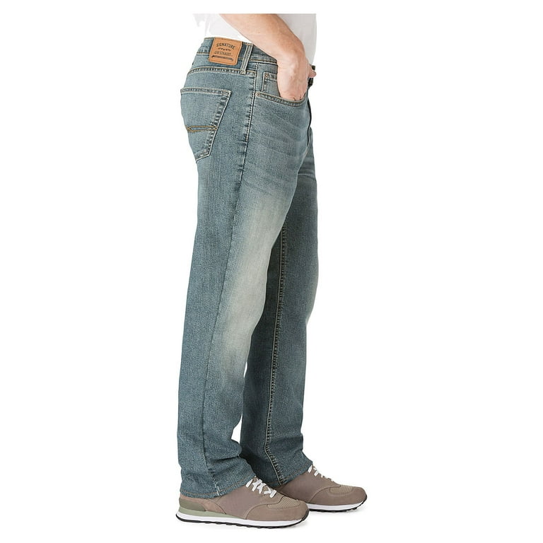 Signature by Levi Strauss Co. Men s Athletic Fit Jeans Walmart