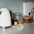 thumbnail image 3 of 1 set of Sugar Jar with Lid Spoon Sugar Container Multifunctional Ceramic Seasoning Jar, 3 of 8