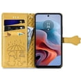 thumbnail image 4 of Funda Cartera FOXDOCK para Motorola Moto G34 , Flip PU con Relieve de Gatos y Perros, Tarjetero y Soporte, 4 of 6