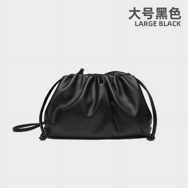 Bolso de hombro de cuero Pu suave para mujer, bandoleras pequeñas de nube de alta calidad, bolsos nuevos de moda para mujer, bolsos de mensajero