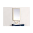 thumbnail image 5 of MRE61830BR-Elegant Decor-Pier - 30.5W LED Mirror with Adjustable Color Temperature In Modern Style-30 Inches Tall and 18 Inches Wide-Brass Finish, 5 of 10