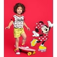 thumbnail image 6 of Minnie Mouse Tshirt (3-Shirts Pack) Kids & Toddler Girls Clothes 4T W/Mau/W SS, 6 of 7