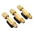 thumbnail image 3 of 3pcs/lot HVAC 3 Color R410A Valves Refrigerant Adapter AC Charging Hoses Straight Ball Valves ,Easy to Install, 3 of 5
