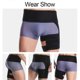 thumbnail image 2 of 1Pcs Hip Brace-Groin Wrap- Adjustable Hip Compression Brace for Sciatic Nerve Thigh Pain Relief-Hip Wrap Support Belt, 2 of 5