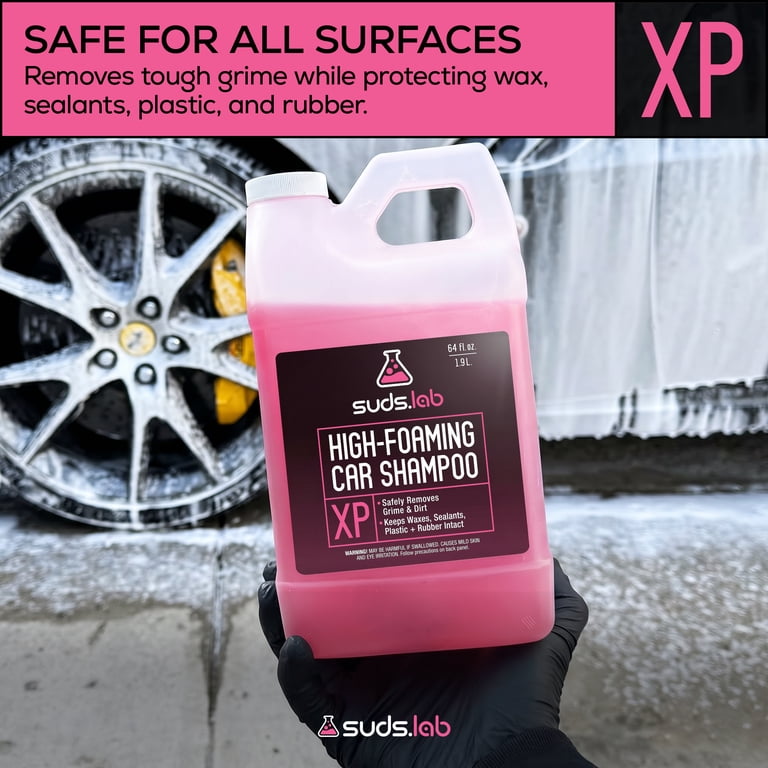 Suds Lab XP High Foaming Exterior Car Wash Shampoo, Effectively