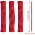 thumbnail image 3 of Craft Pipe Cleaners 300 PCS Red Chenille Stem 6MM x 12 Inch Twistable Stems Children‘s Bendable Sculpting Sticks for Crafts and Arts (300, Red), 3 of 5
