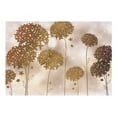 thumbnail image 3 of Tiptophomedecor Floral Wallpaper Wall Mural - Golden Garden, 3 of 4