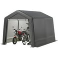thumbnail image 2 of Bike Storage Shed Tent,Outdoor Portable Bicycle Storage Sheds with Roll-up Zipper Doors,Waterproof and Sun Resistant Bike Covers Shelter for Motorcycle,Bike,Garden Tools,Toys,Lawn Mower, 2 of 7