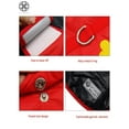 thumbnail image 4 of Luxtrada Dog Jackets for Winter Windproof Waterproof Cozy Dog Coat for Cold Weather Warm Apparel Clothes Puppy Dog Vest Reversible Outwea for Small Medium Dogs (Red,XL), 4 of 10