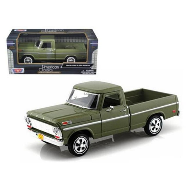 Camionnette Ford F-100 Modèle 1969, Vert