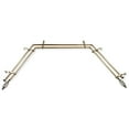 thumbnail image 4 of Archy 13/16" Double Bay Window curtain rod Adjustable 20"-36", 38"-72" - Antique Brass,(ABay-41-4D), 4 of 4