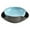 Sky Blue, variant on Double Dish Snack Bowl, Durable Pistachio Bowl, Plastic Dish Serving Bowl with Shell Storage for Pistachios, Peanuts, Edamame, Cherries, Nuts, 1 Pcs, 8.26x7.87x2.95"