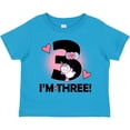 thumbnail image 3 of Inktastic 3rd Birthday 3 Year Old Girl Unicorn Girls Toddler T-Shirt, 3 of 5