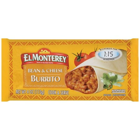 El Monterey Bean & Cheese Burrito