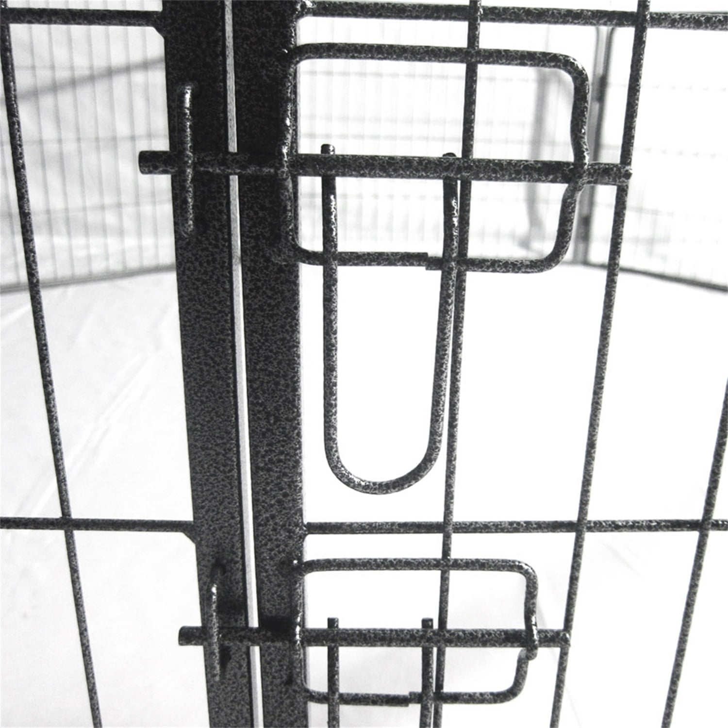 Pefilos 39"Height Dog Playpen Outdoor, 8 Panels Dog Pen Dog Fence Exercise Pen with Doors for Large/Medium/Small Dogs, Pet Puppy Playpen for RV, Camping, Yard, Black L Pefilos 39"Height Dog Playpen Outdoor, 8 Panels Dog Pen Dog Fence Exercise Pen with Doors for Large/Medium/Small Dogs, Pet Puppy Playpen for RV, Camping, Yard, Black L