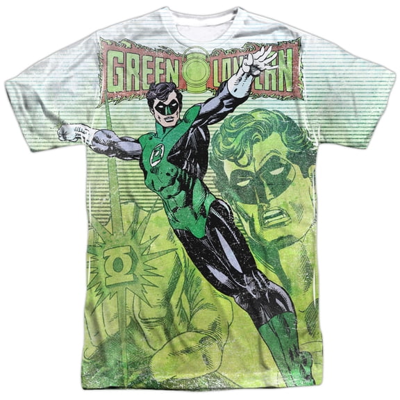 Jla - Green Lightning - Short Sleeve Shirt - Small