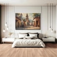 thumbnail image 5 of Lienzo Decorativo de Pared: Callejón de Pueblo Mexicano Antiguo con Iglesia y Carretas, Arte Paisajístico Vintage, Decoración para Hogar, Oficina y Espacios con Estilo Retro, 5 of 5