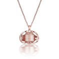 thumbnail image 3 of Expanding 4 Photo Lockets Necklace Gold Ball Angel Wing Pendant, 3 of 5