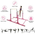 thumbnail image 3 of Costway Horizontal Train Bar W/ 4'x8'x2'' Gymnastics Mat 4 Folding Panel Exercise Fitness, 3 of 11