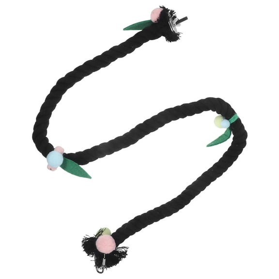 HOMOBABE 1Set Parrot Climbing Cotton Rope Perch Stand Bird Toy for Cage Accessories 11.0x6.3x5.1in