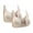 Beige, variant on Fengqque Mother's Plus Size Nursing Soft Comfort Fit Bra 2PC Maternity Nursing Underwear Cotton No Underwire Front Open Lactation Maternity