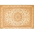 thumbnail image 1 of Ahgly Company Indoor Rectangle Medallion Orange Traditional Area Rugs, 2' x 3', 1 of 1