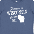thumbnail image 4 of Inktastic Someone in Wisconsin Loves Me Boys or Girls Baby T-Shirt, 4 of 5