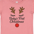 thumbnail image 4 of Inktastic My First Christmas Reindeer Boys or Girls Baby T-Shirt, 4 of 5