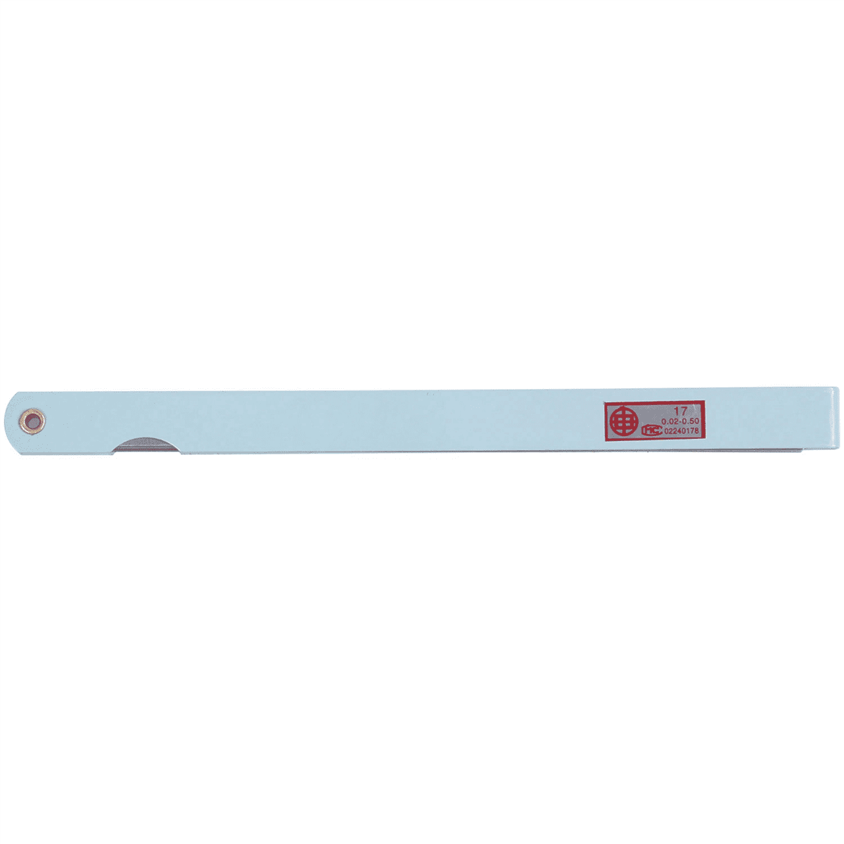 4pcs 200mm Long 17 Leaves 0.02mm-1.0mm Space Thick Measure Feeler Gauge Gage