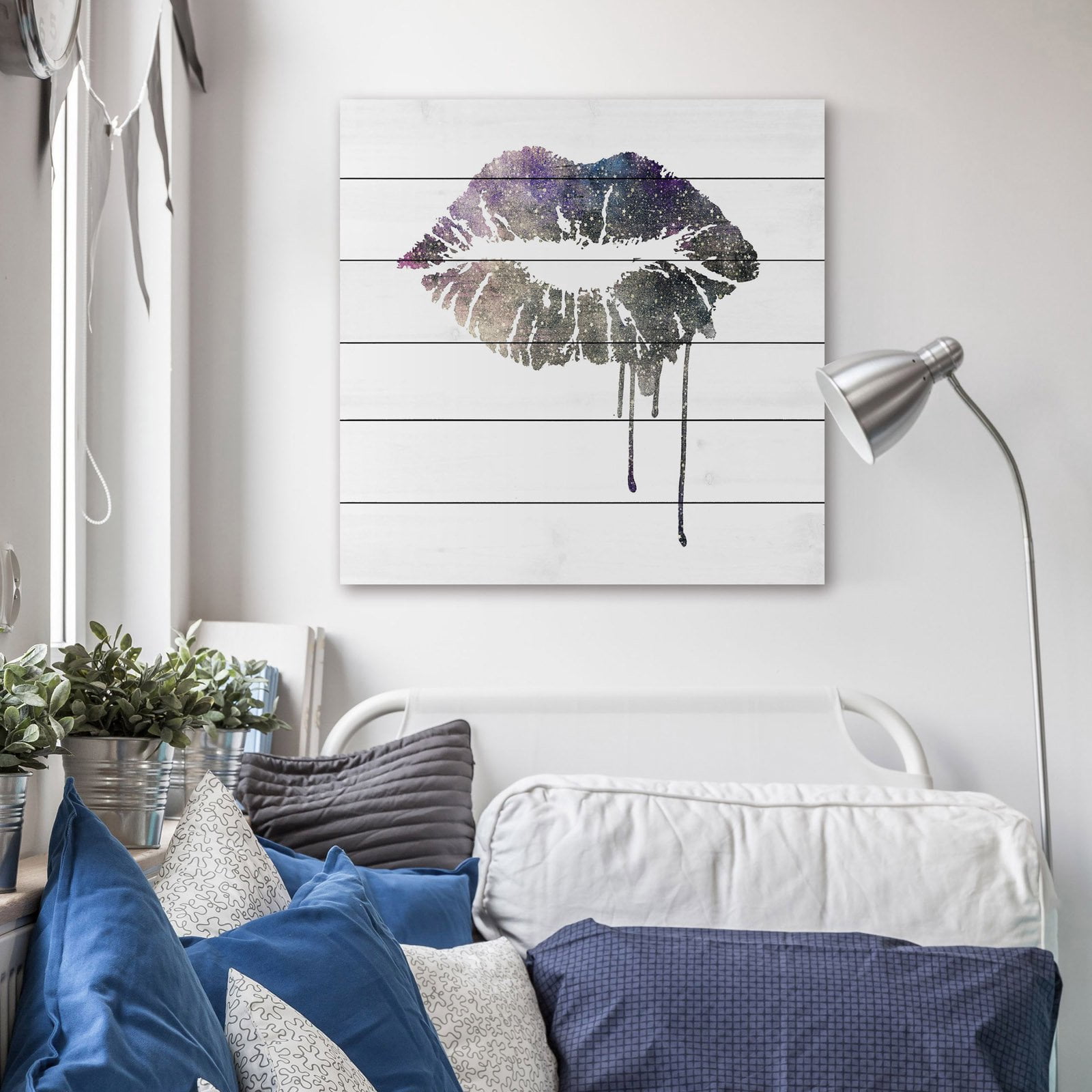 Marmont Hill Lips Dripping Wall Art