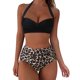 thumbnail image 1 of MKLEKYY Trajes De Baño Mujer Dos Piezas Women High Waisted Bikini Sexy Push Up Two Piece Swimsuits Vintage Swimsuit Two Piece Retro Ruched High Waist Print Bikini Set 1285, 1 of 6