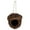 Dark Brown, variant on Hand Woven Outdoor Birdhouse for Garden and Window, Hanging Grass Nest for , Finches, and Small Birds, Decorative Bird Hut