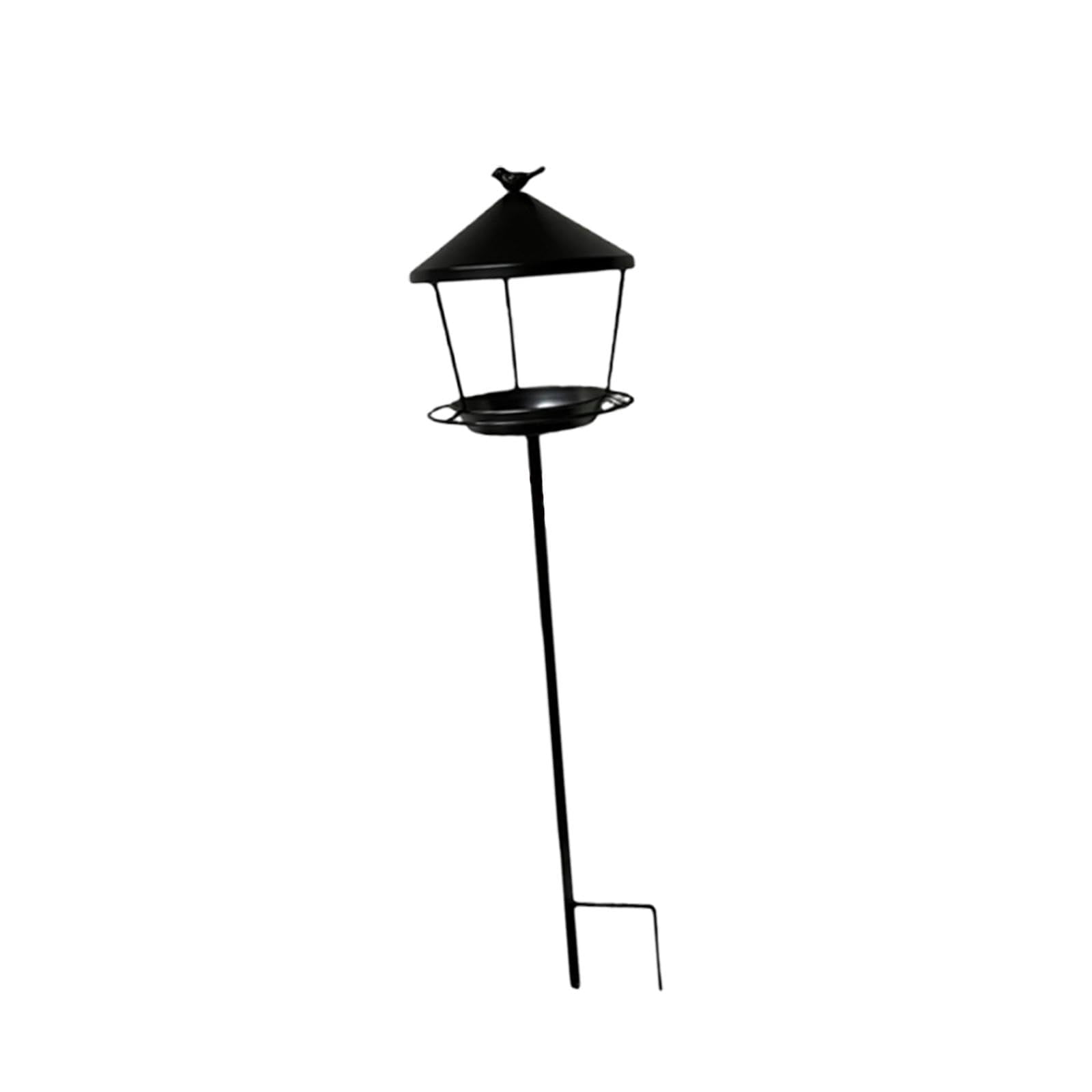 Ground-Mounted Transparent Bird House Wild Bird Watching Shelter Garden Decor, Hummingbird Feeder, Bird Feeder, Bird Feeder for Outdoors Hanging, Window Bird Feeder