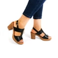 thumbnail image 4 of Sandalia Tacon de plataforma medio Mujer Flexi Piel 102903 Negro Flexi Piel, 4 of 4